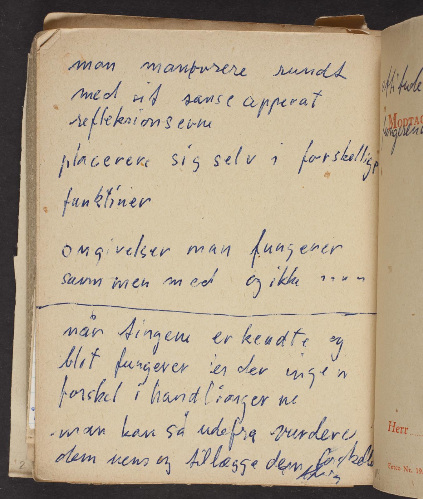 Noter, Bjørn Nørgaard, 1965-1967