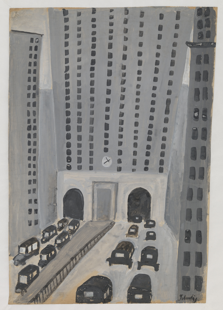New York, højhuse, Hans Scherfig, 1929-1930