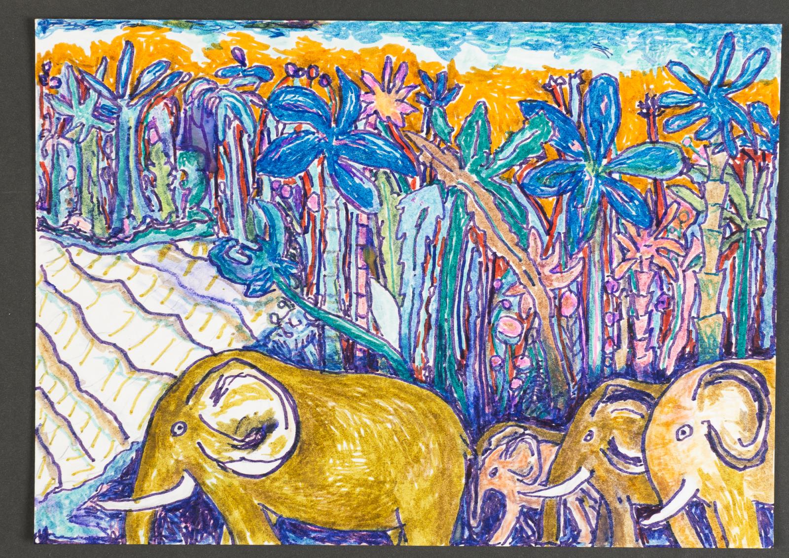 Tegning, Aase Seidler Gernes, 2014