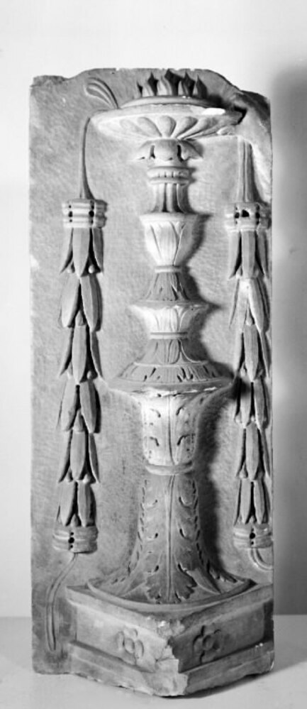 Relief med brændende røgelsesalter, Ubekendt, 1808-1908