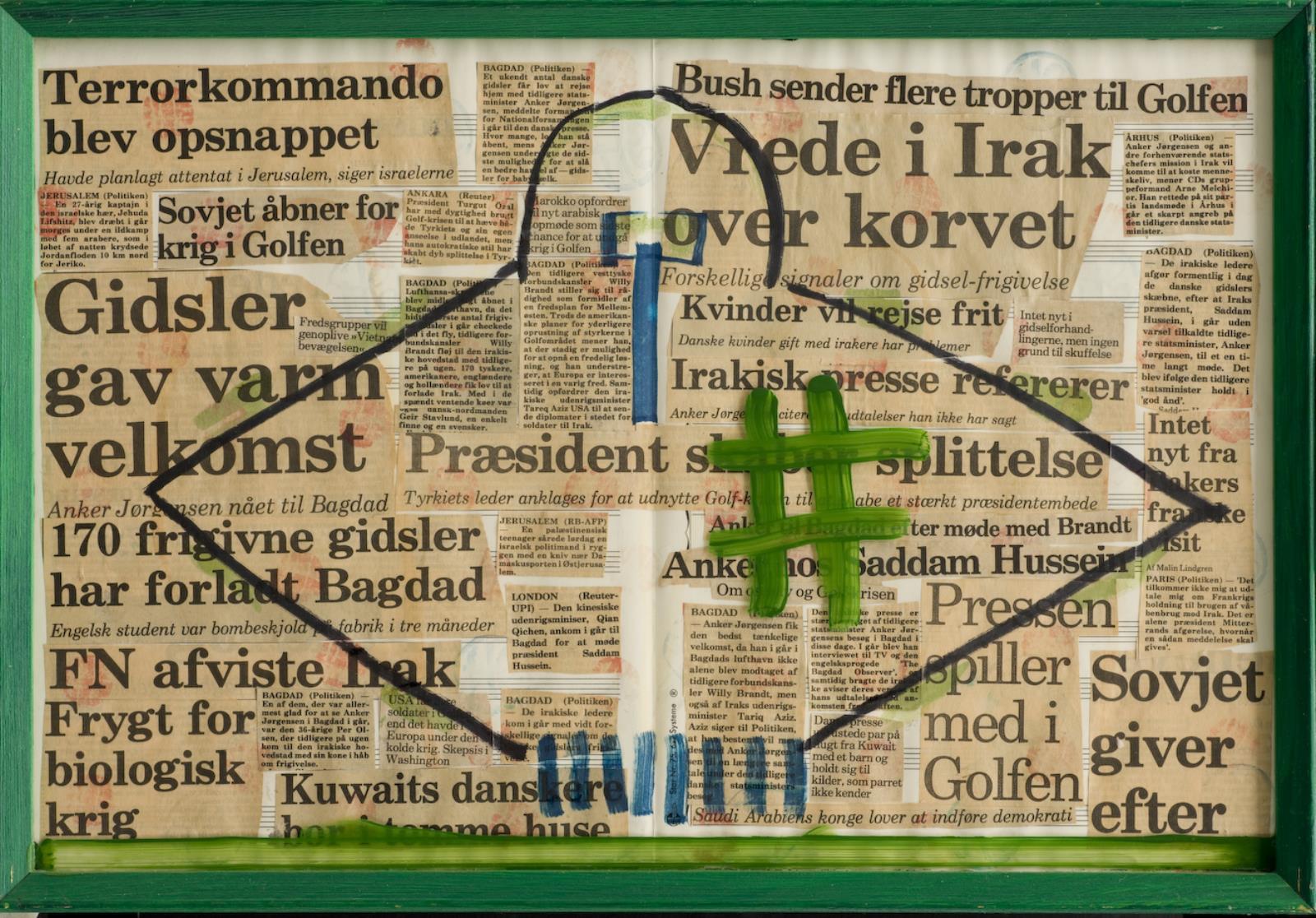 Krigsteater/"the caught war", Henning Christiansen, 1991