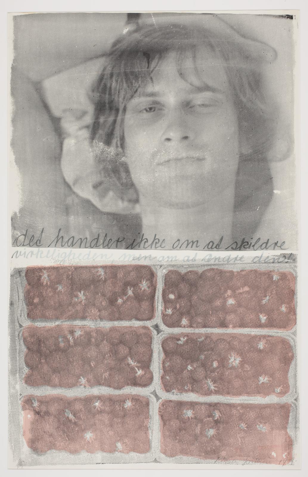Mandsbillede, Kirsten Justesen, 1974-1975