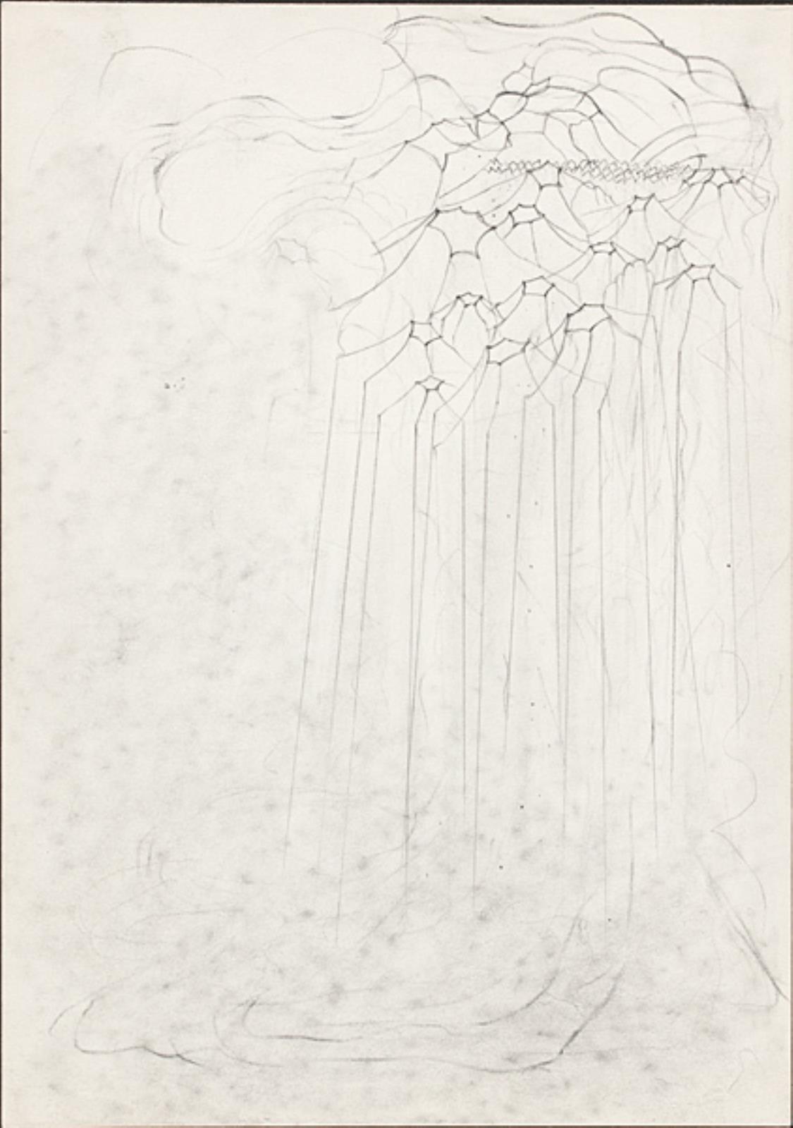 Tegning, Annemette Larsen, 1992-1993