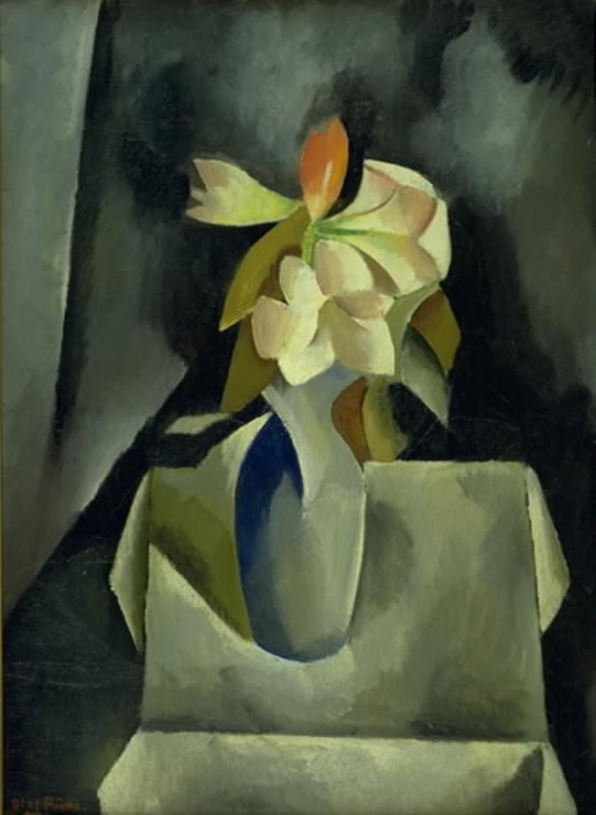konstruktion Mart zoom Flowers in a Vase, 1901 – 1919, Olaf Rude | SMK Open
