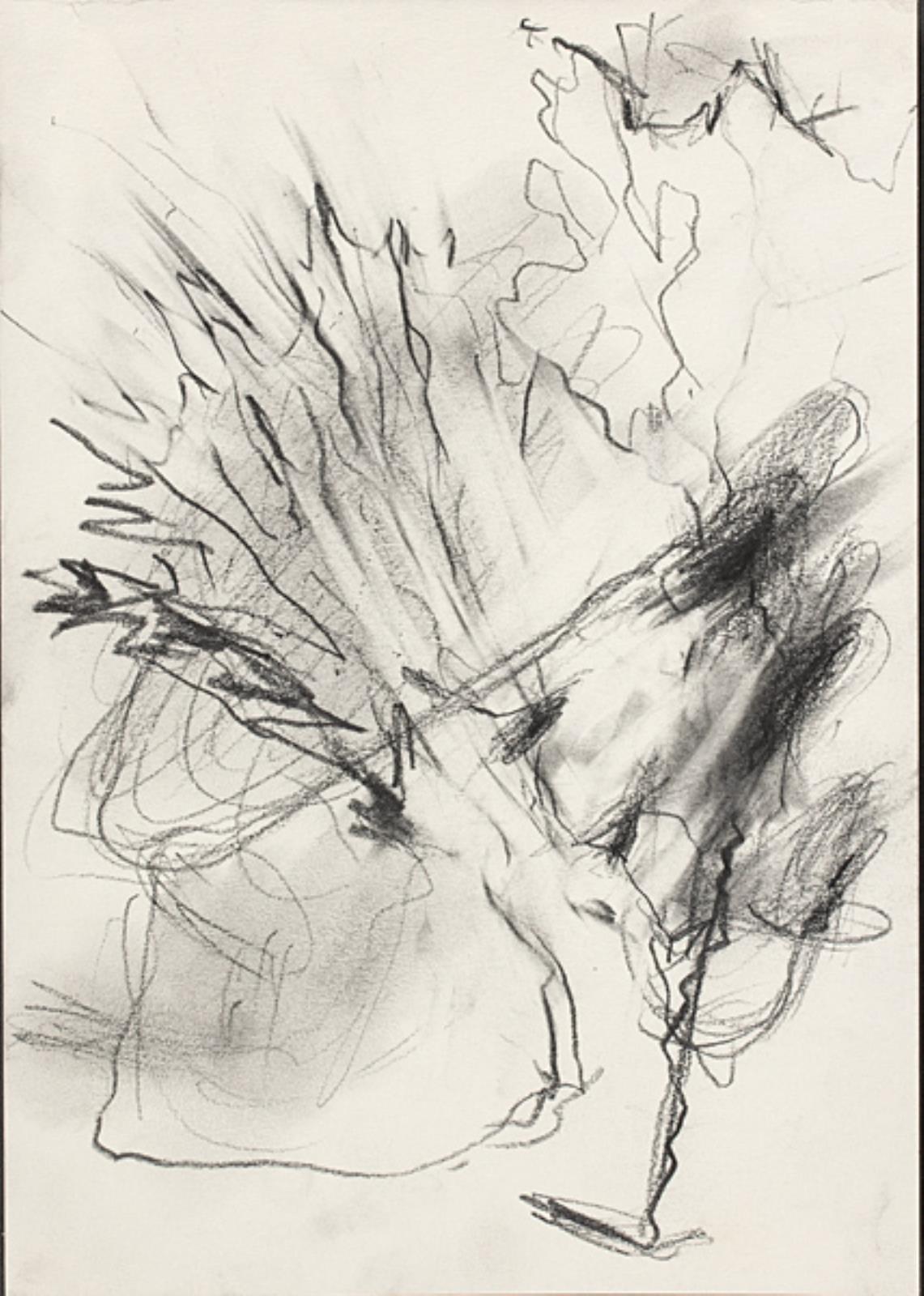 Tegning, Annemette Larsen, 1984