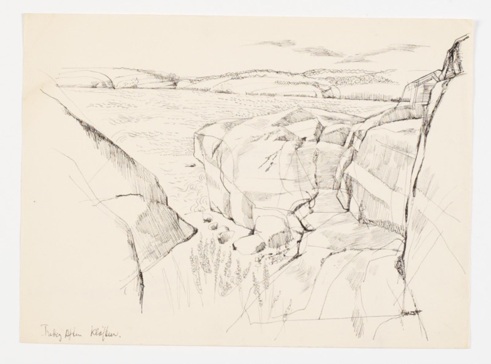 Fredag aften. Kløften, Hans Lollesgaard, 1923-1993