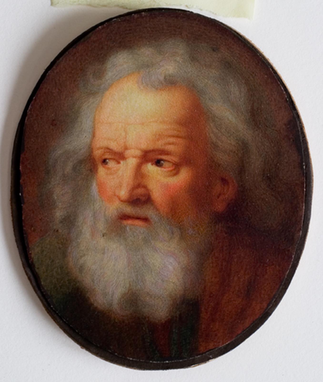 Gammel hvidskægget mand