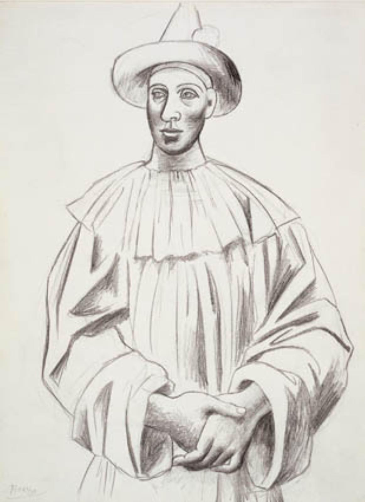 Pjerrot, Pablo Picasso, 1917-1918