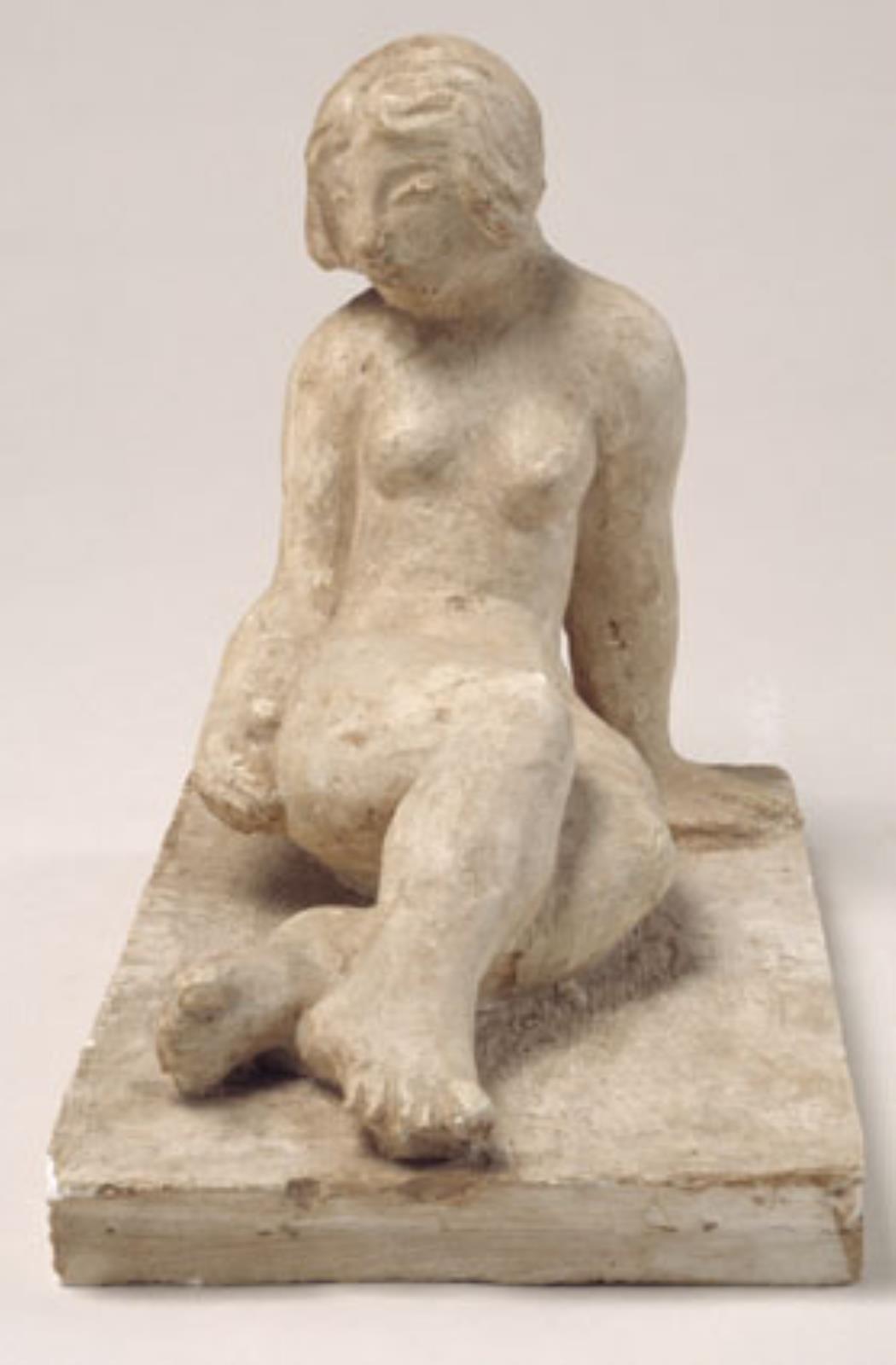 Siddende kvinde, Kaj Ejstrup, 1936