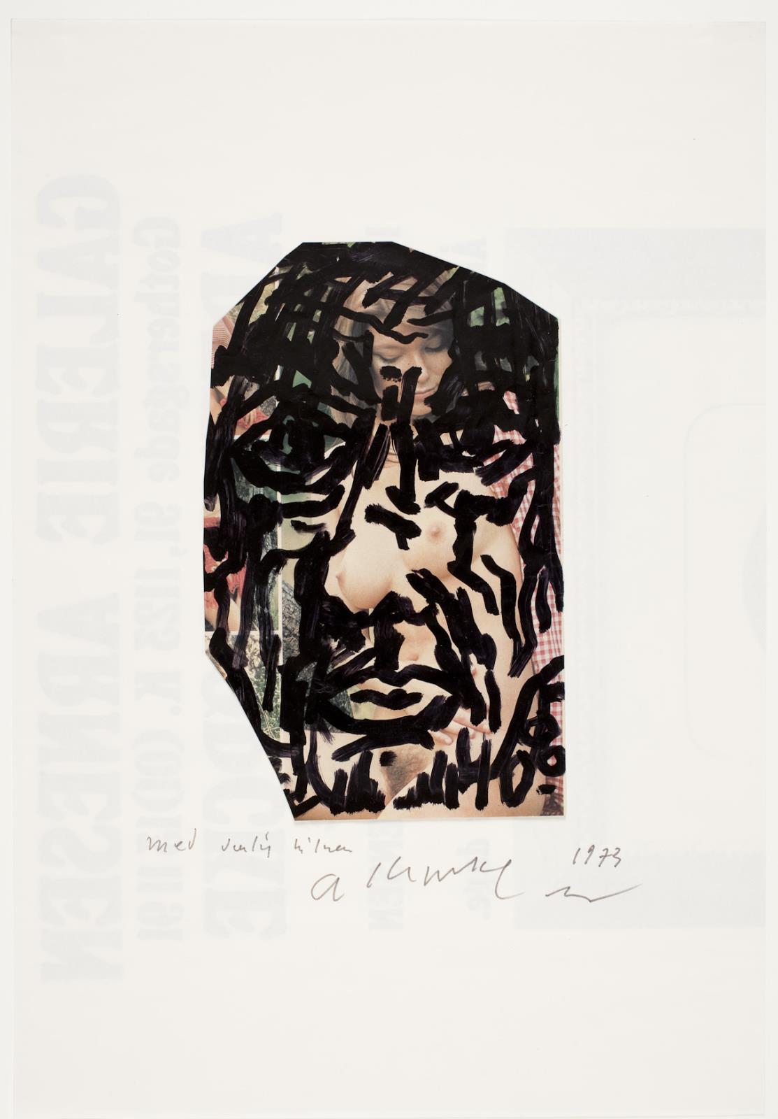 Portræt, Arthur Köpcke, 1973