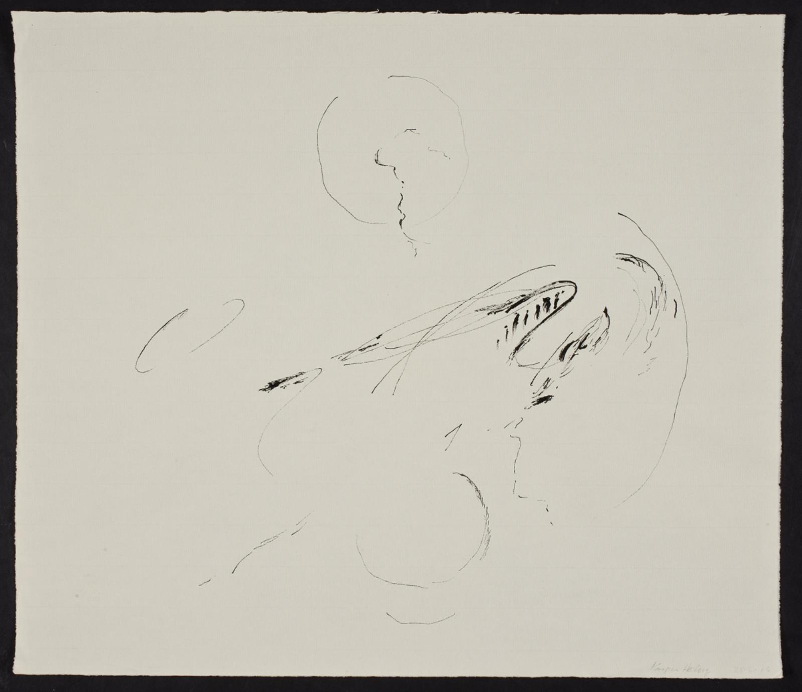 Tegning, Kasper Heiberg, 1976