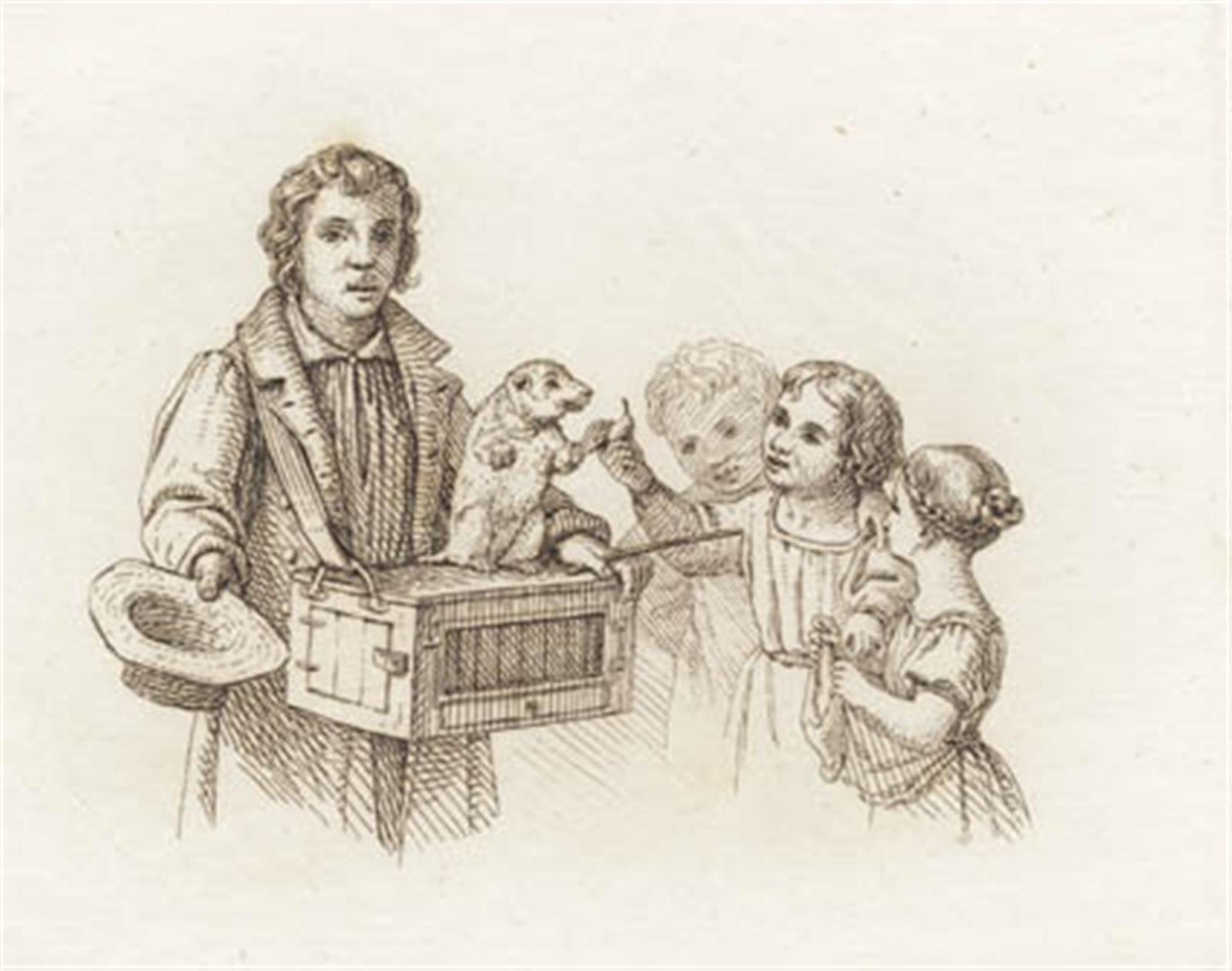 Illustration til "Halvhundrede Fabler for Børn" af Hey