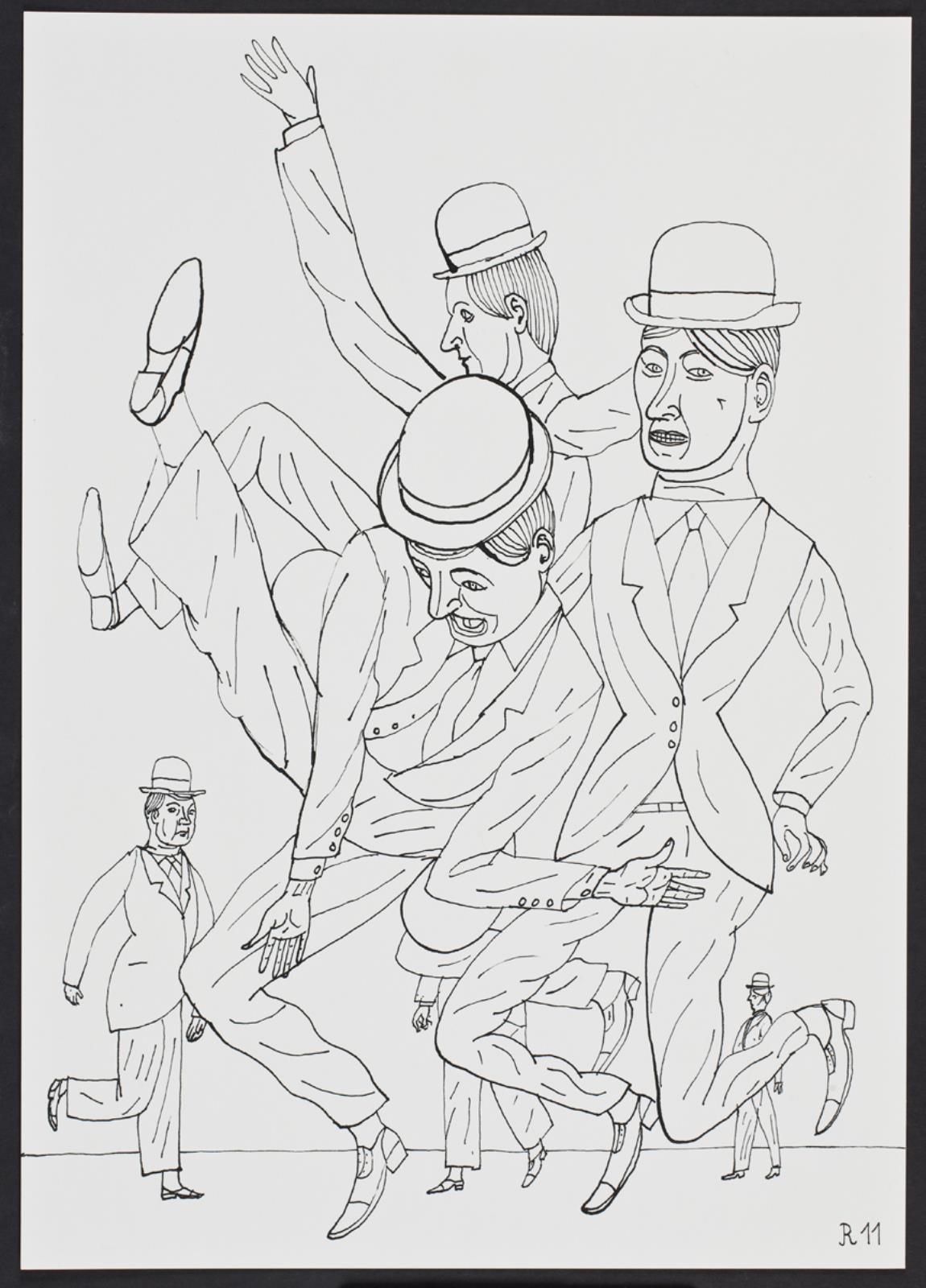 Untitled (Shoes in the air) by Christoph Ruckhäberle