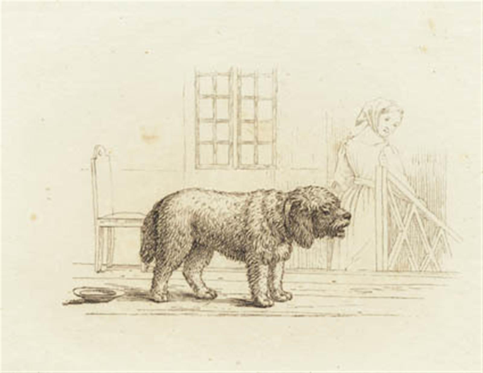 Illustration til "Halvhundrede Fabler for Børn" af Hey