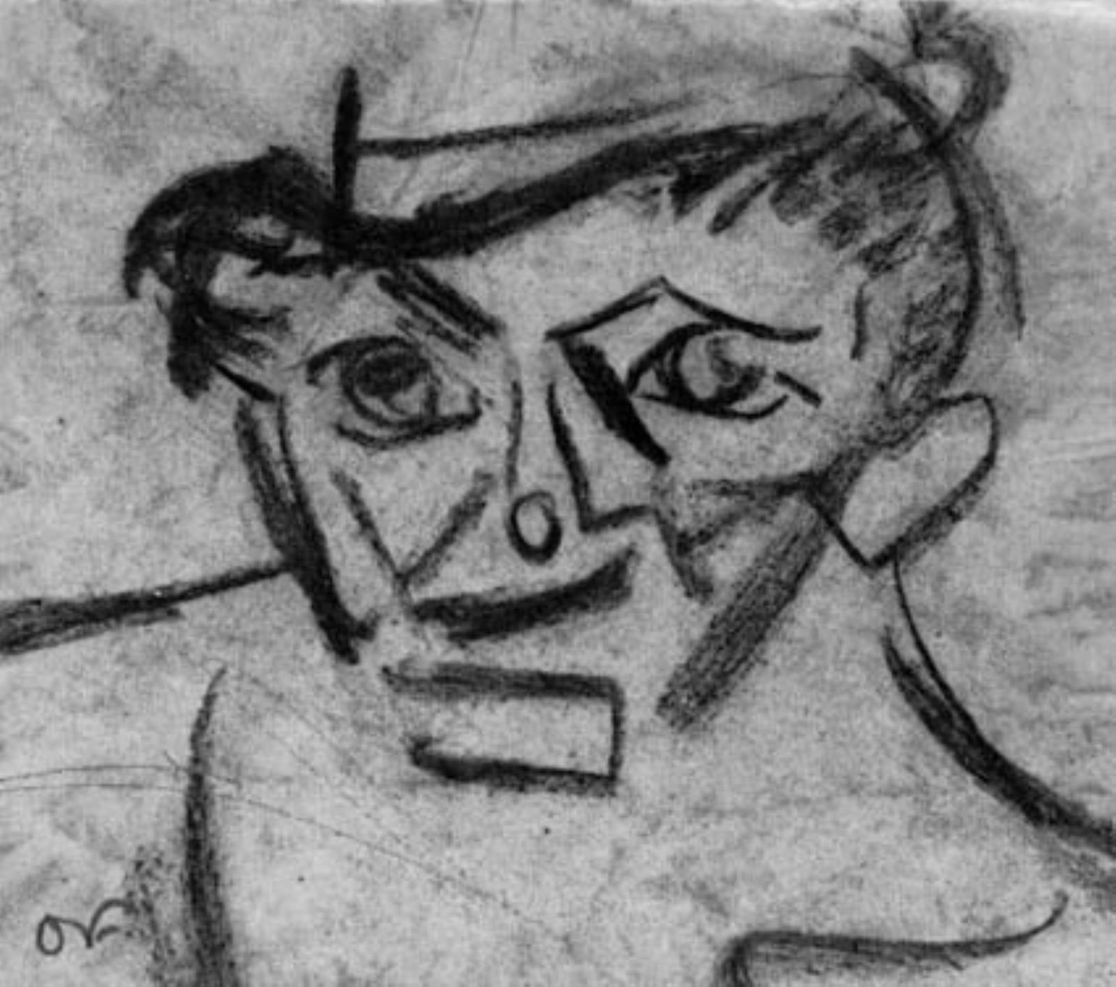 Hovedet af en klovn (?)