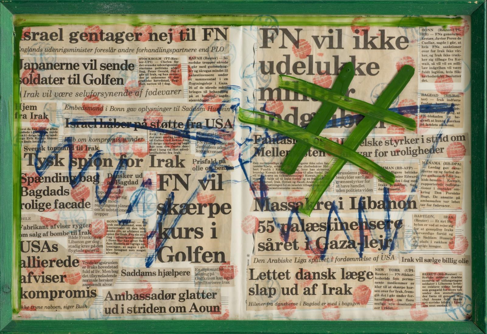 Krigsteater/"the caught war", Henning Christiansen, 1991