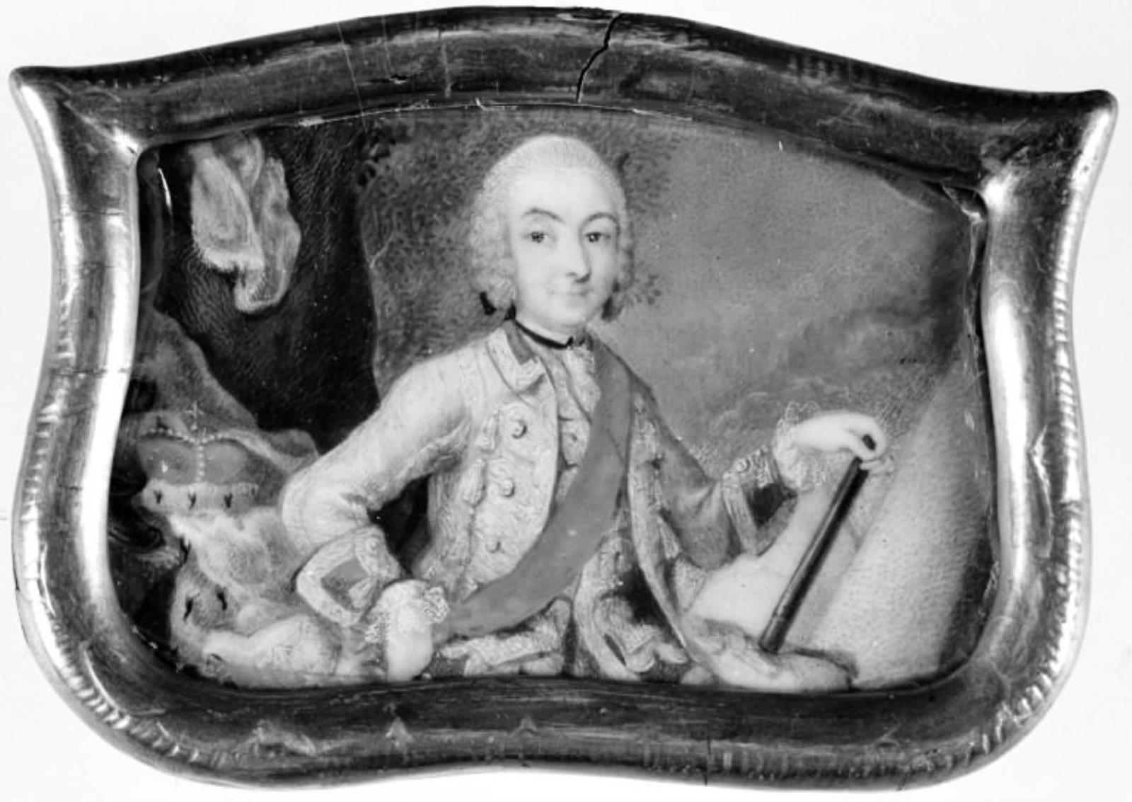 Mandsportræt, kaldet hertug Carl Eugen af Würtemberg