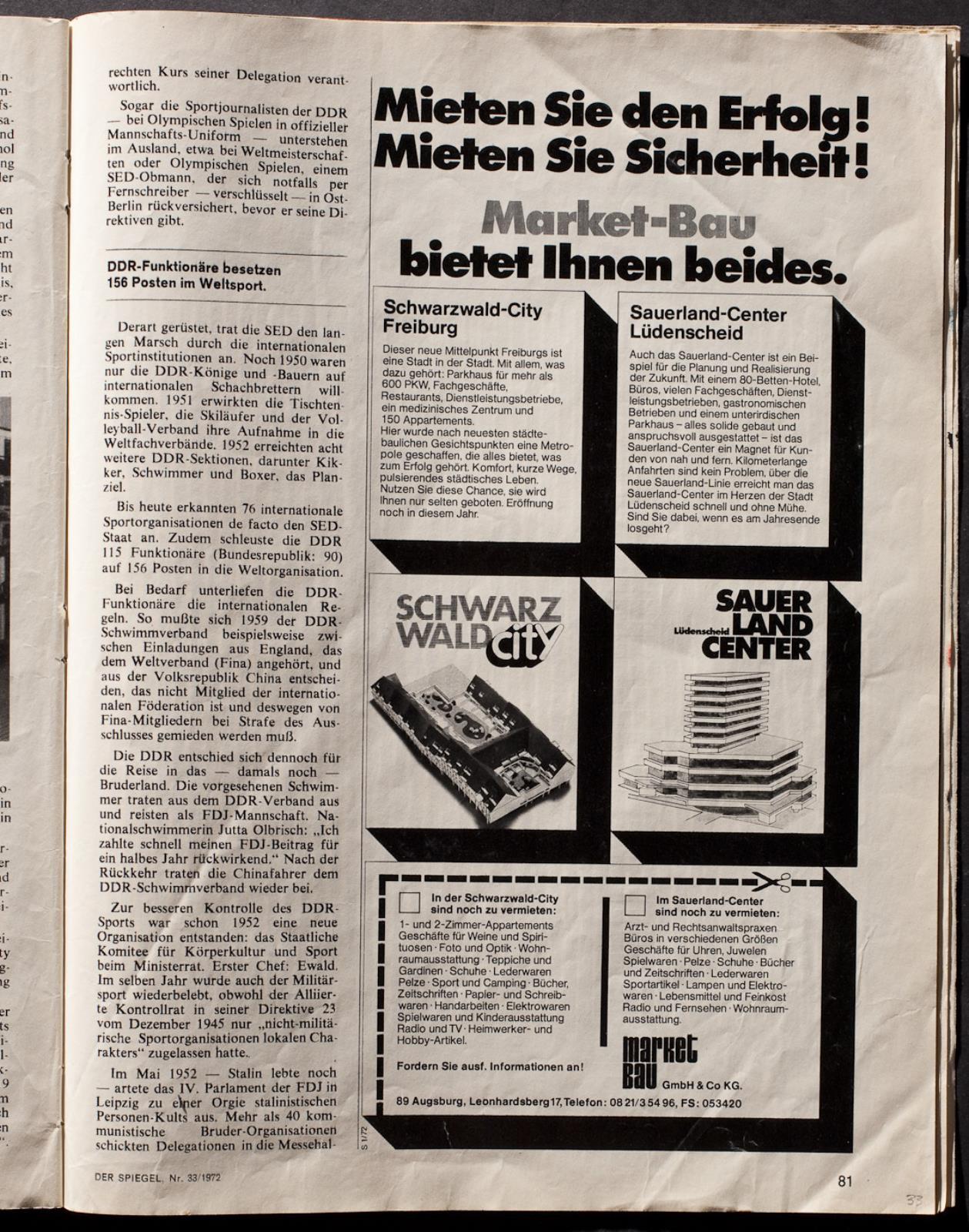 Blank, Arthur Köpcke, 1972