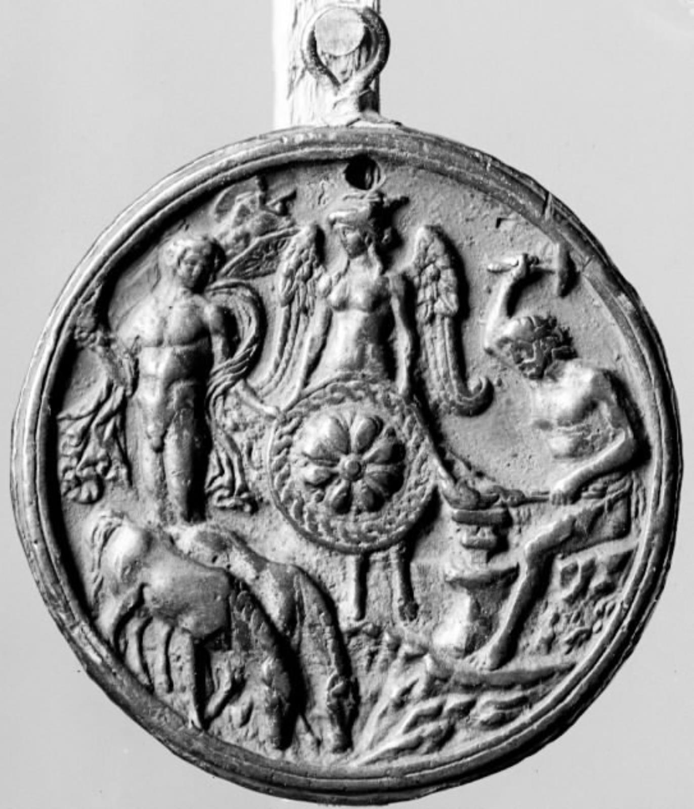 Vulkan smeder våben til Æneas