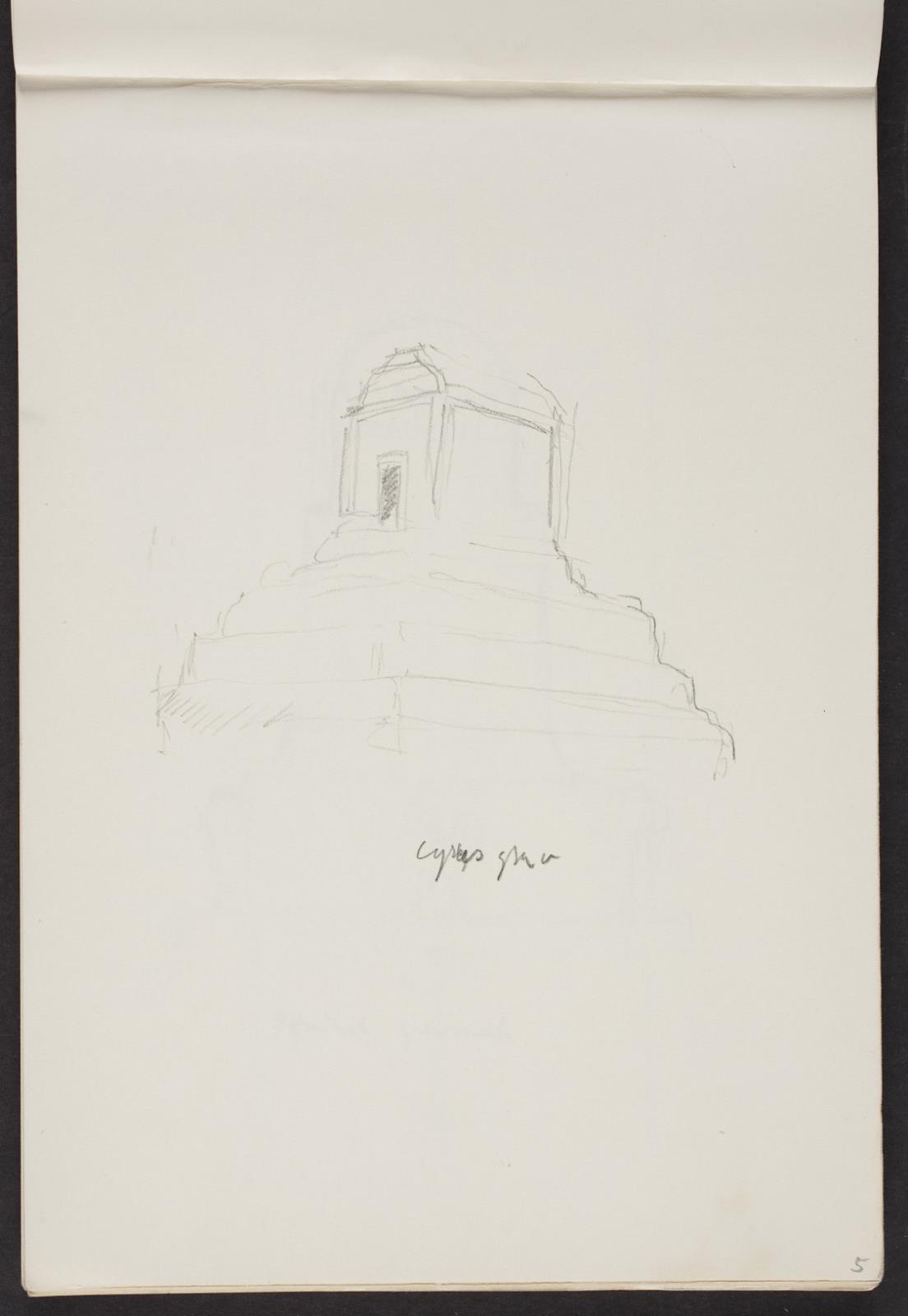"Cyrus grav", Bjørn Nørgaard, 1978