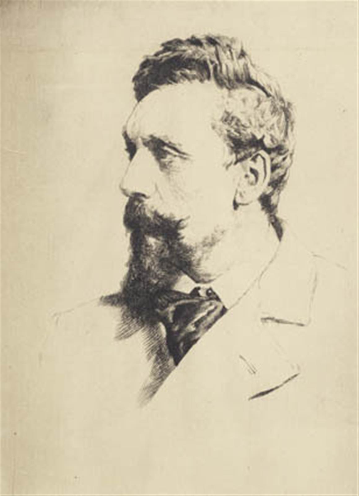 Portræt af Carl Bloch