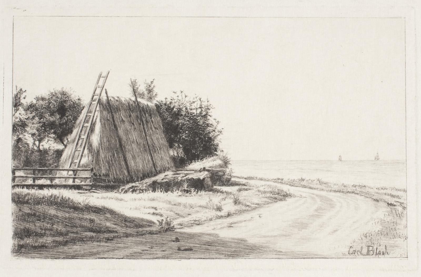 Landskabet med høstakken