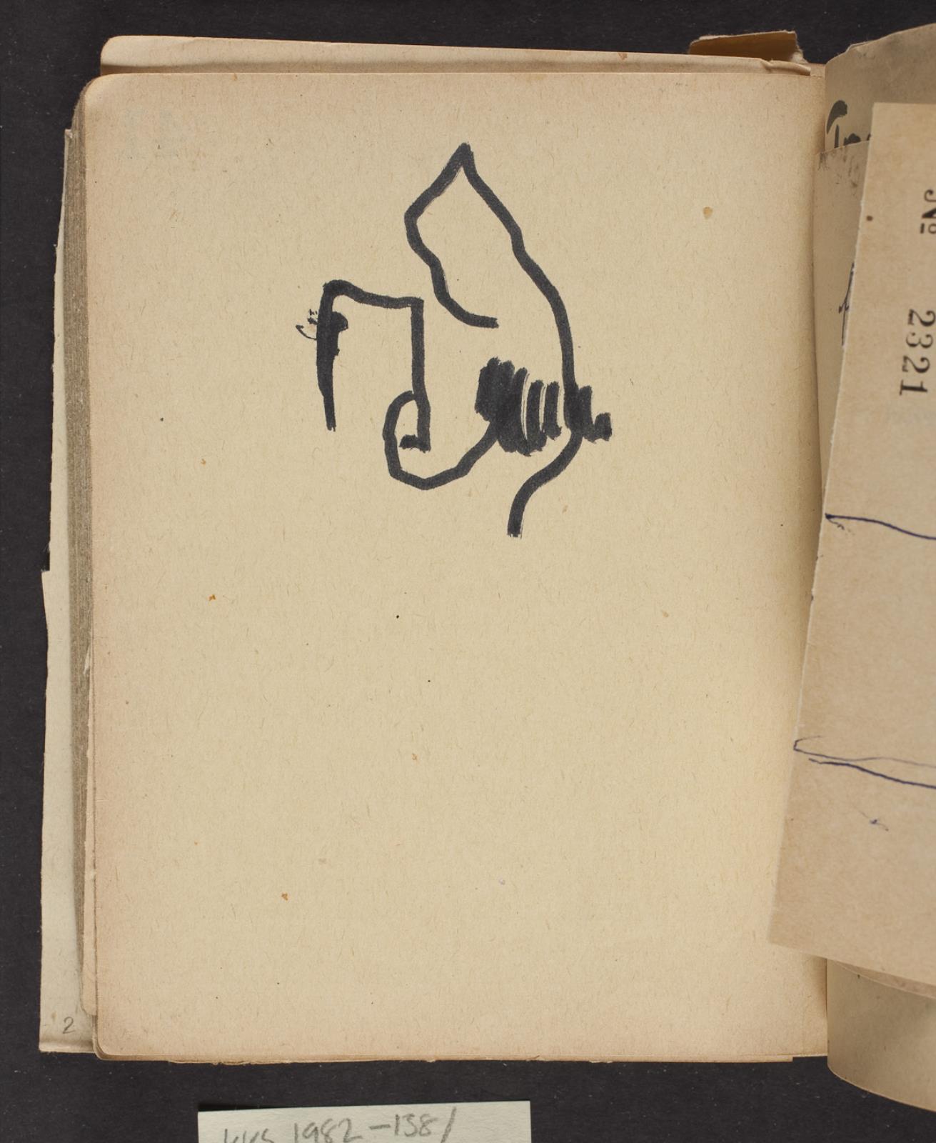 Skitse, Bjørn Nørgaard, 1965-1967