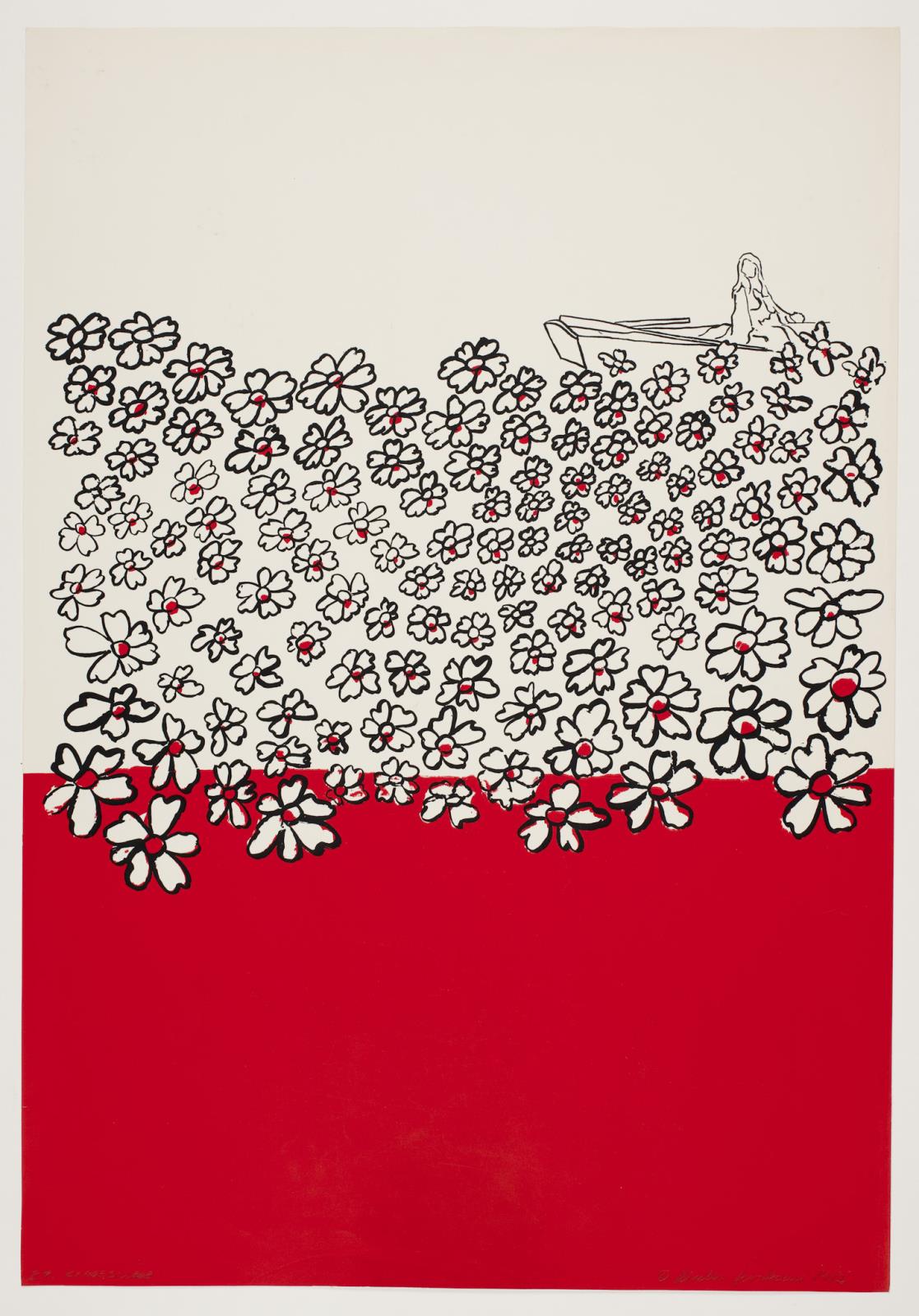 Kvindebillede 1, Kirsten Justesen, 1972