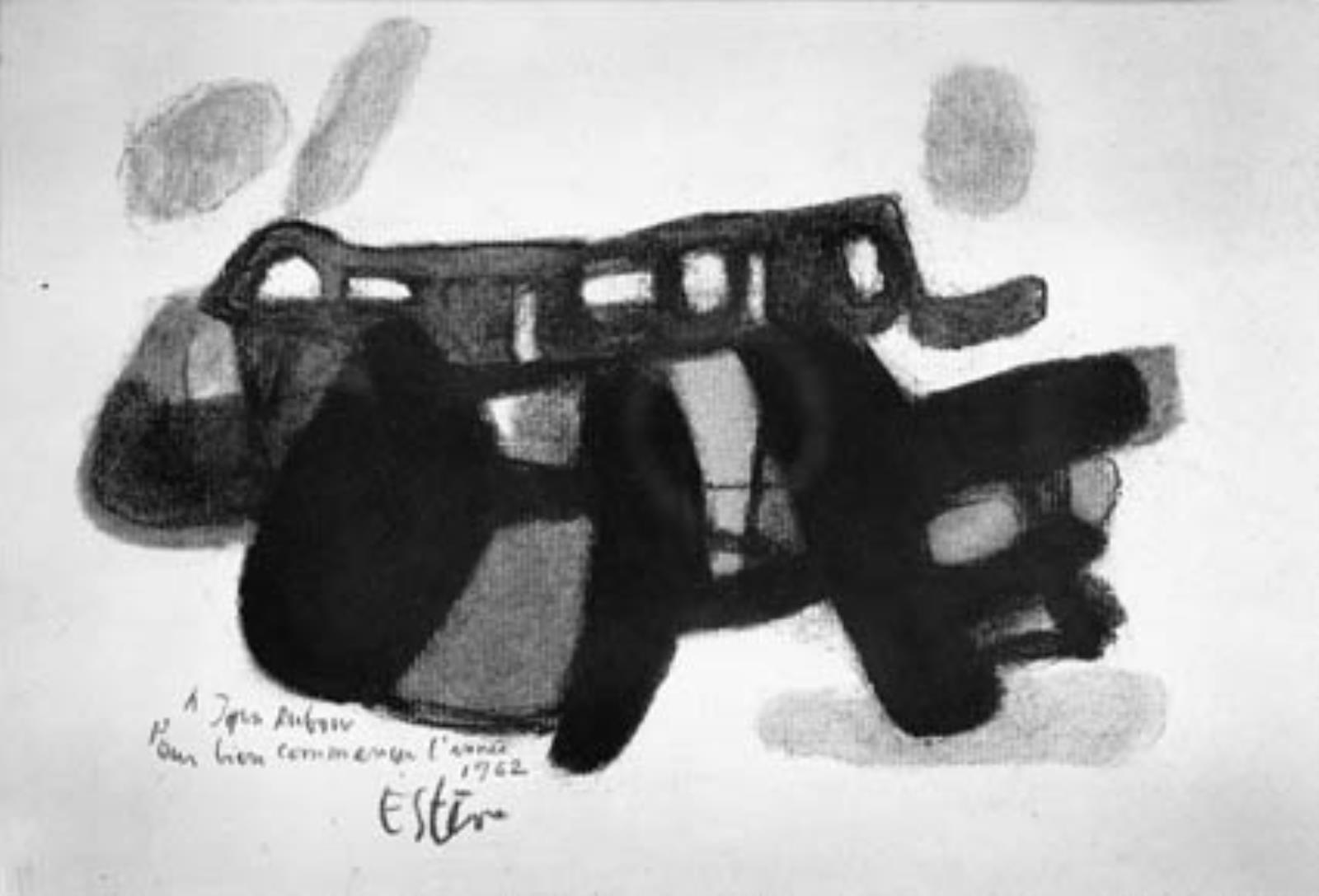 Komposition, Maurice Estève, 1962