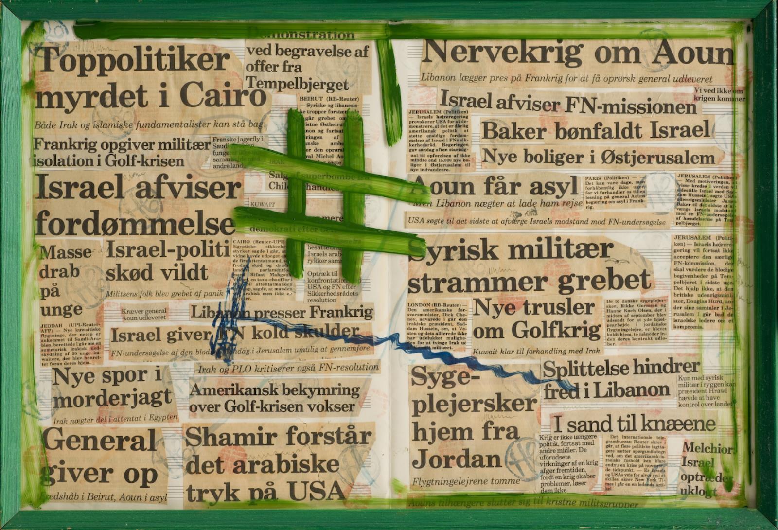 Krigsteater/"the caught war", Henning Christiansen, 1991