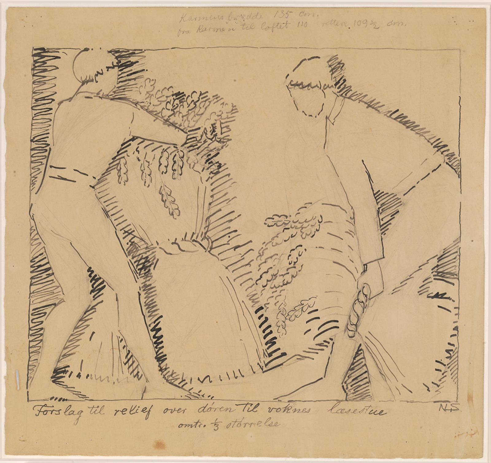 To mænd med kornneg