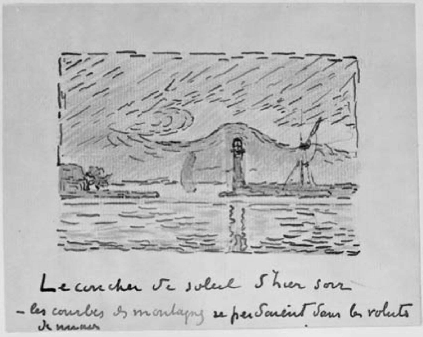 Fyrtårnet i Saint-Tropez, solnedgang