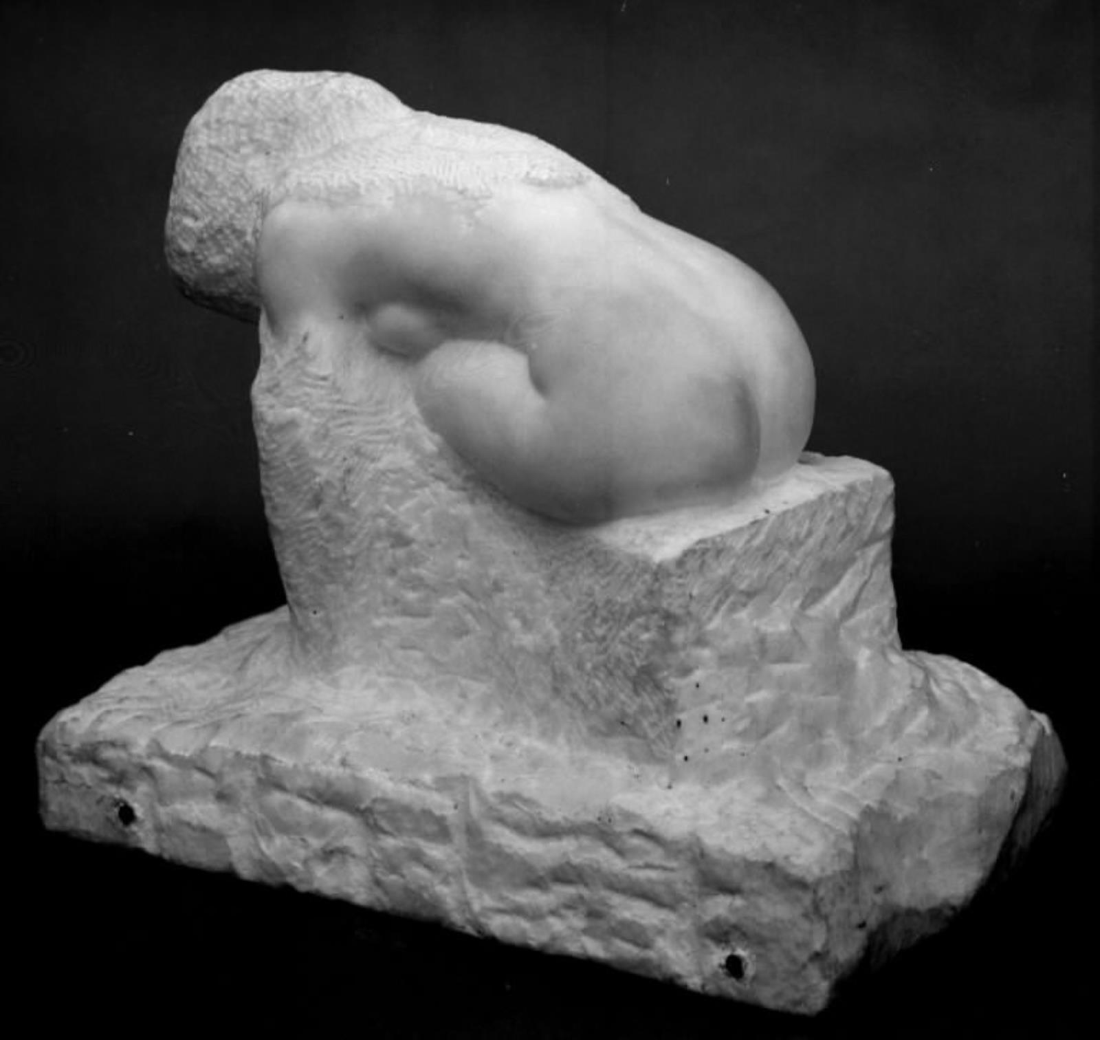 Siddende nøgen pige, Gerhard Henning, 1960-1969