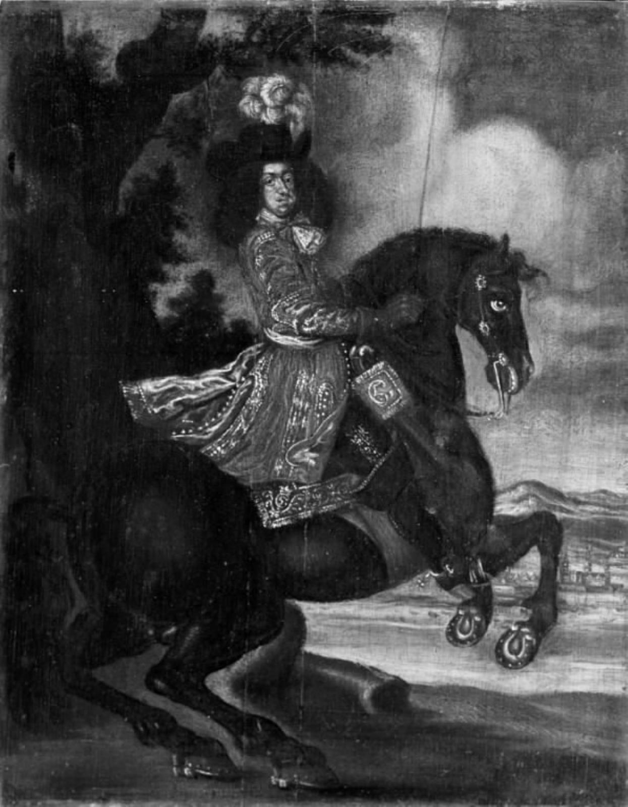 Christian V til hest