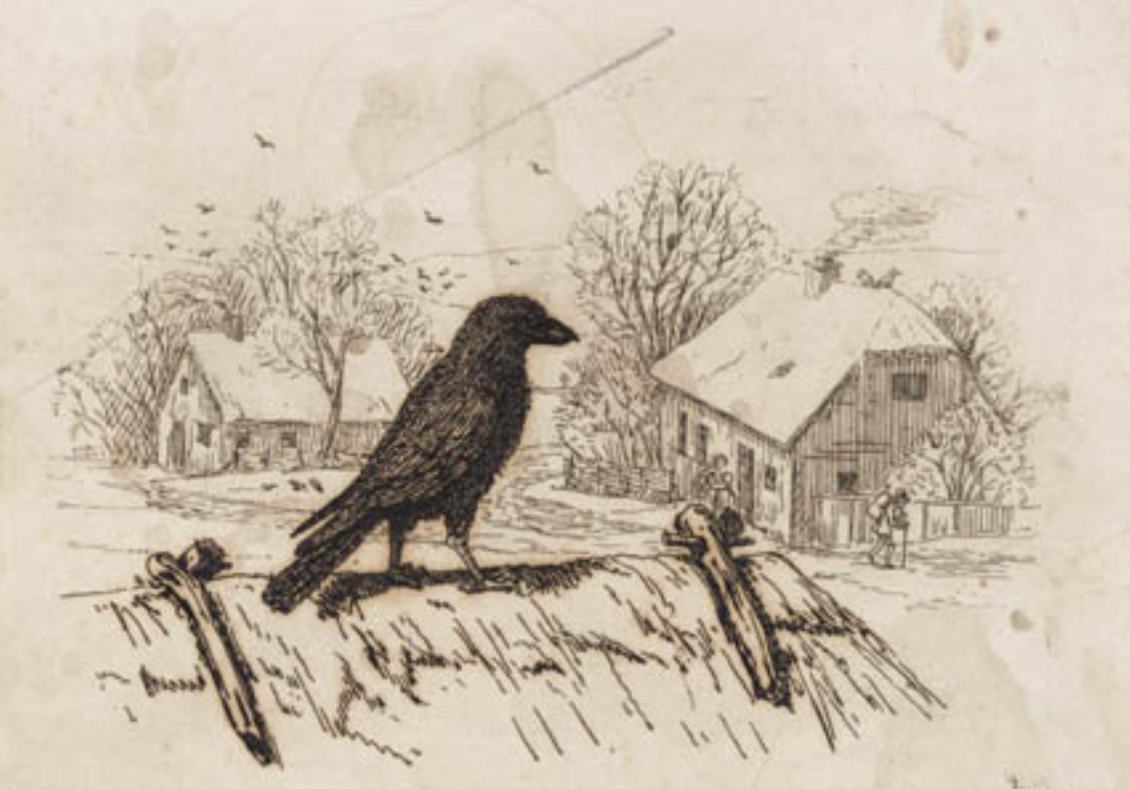 Illustration til "Halvhundrede Fabler for Børn" af Hey