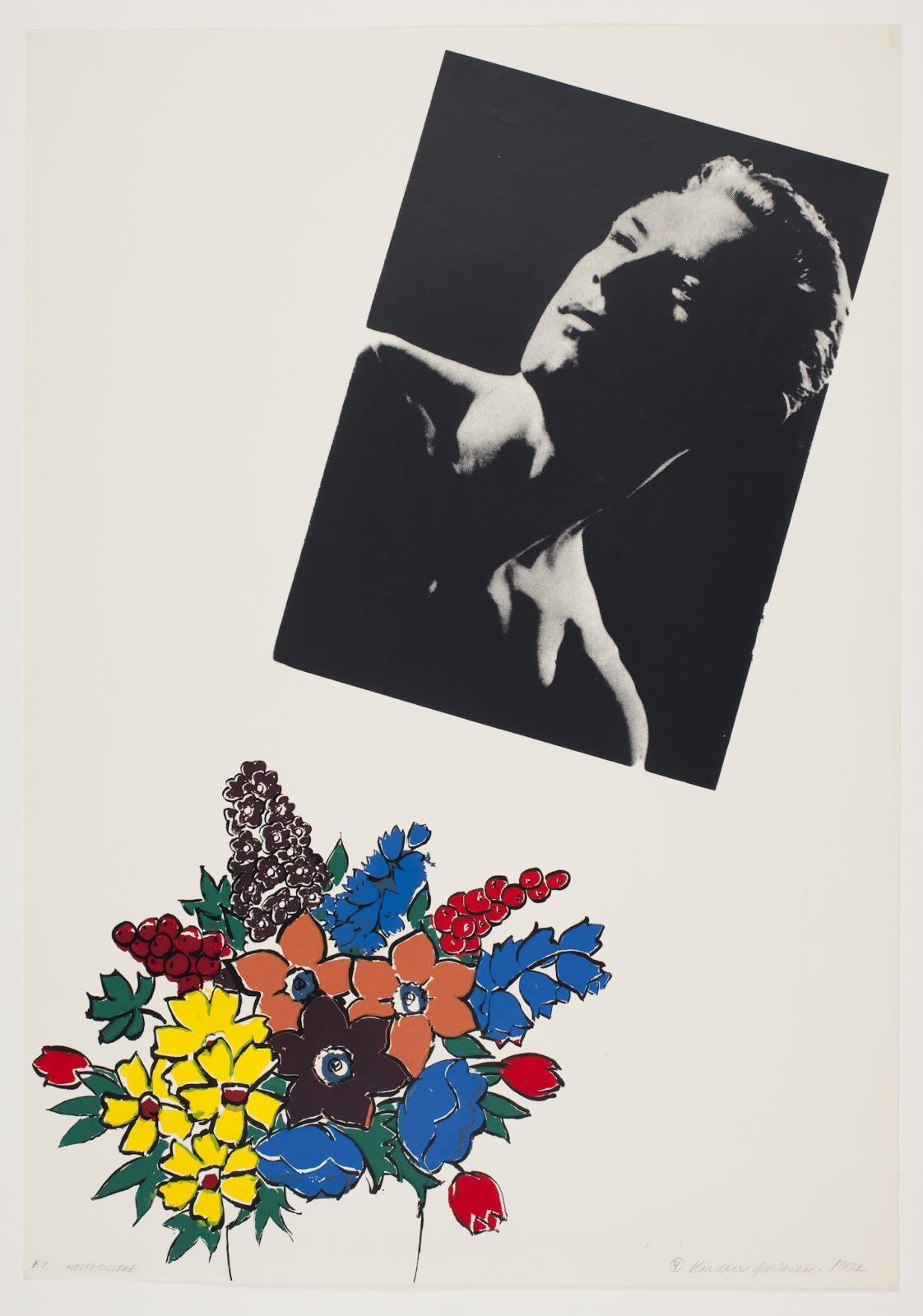 Heltebillede 3, Kirsten Justesen, 1972