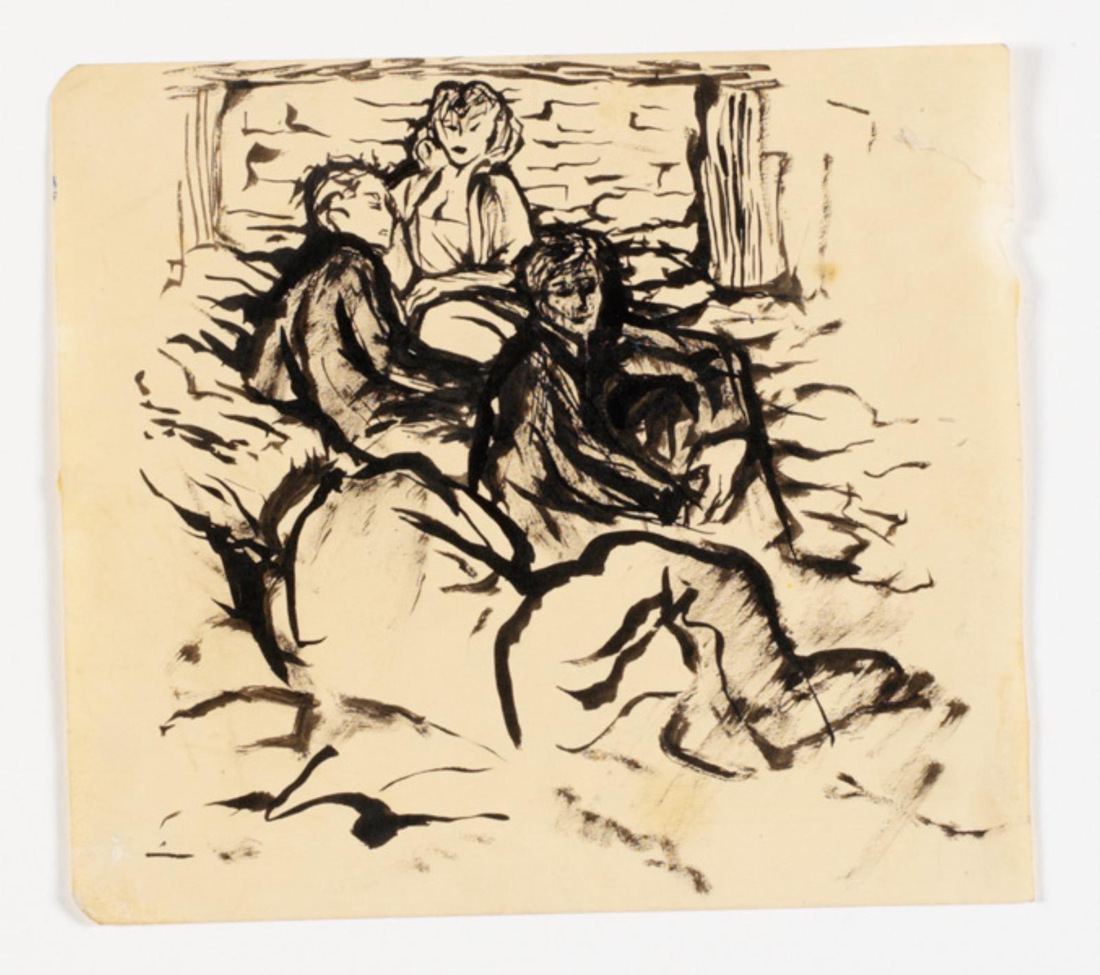 Hjemløse i København, Hans Lollesgaard, 1948-1951