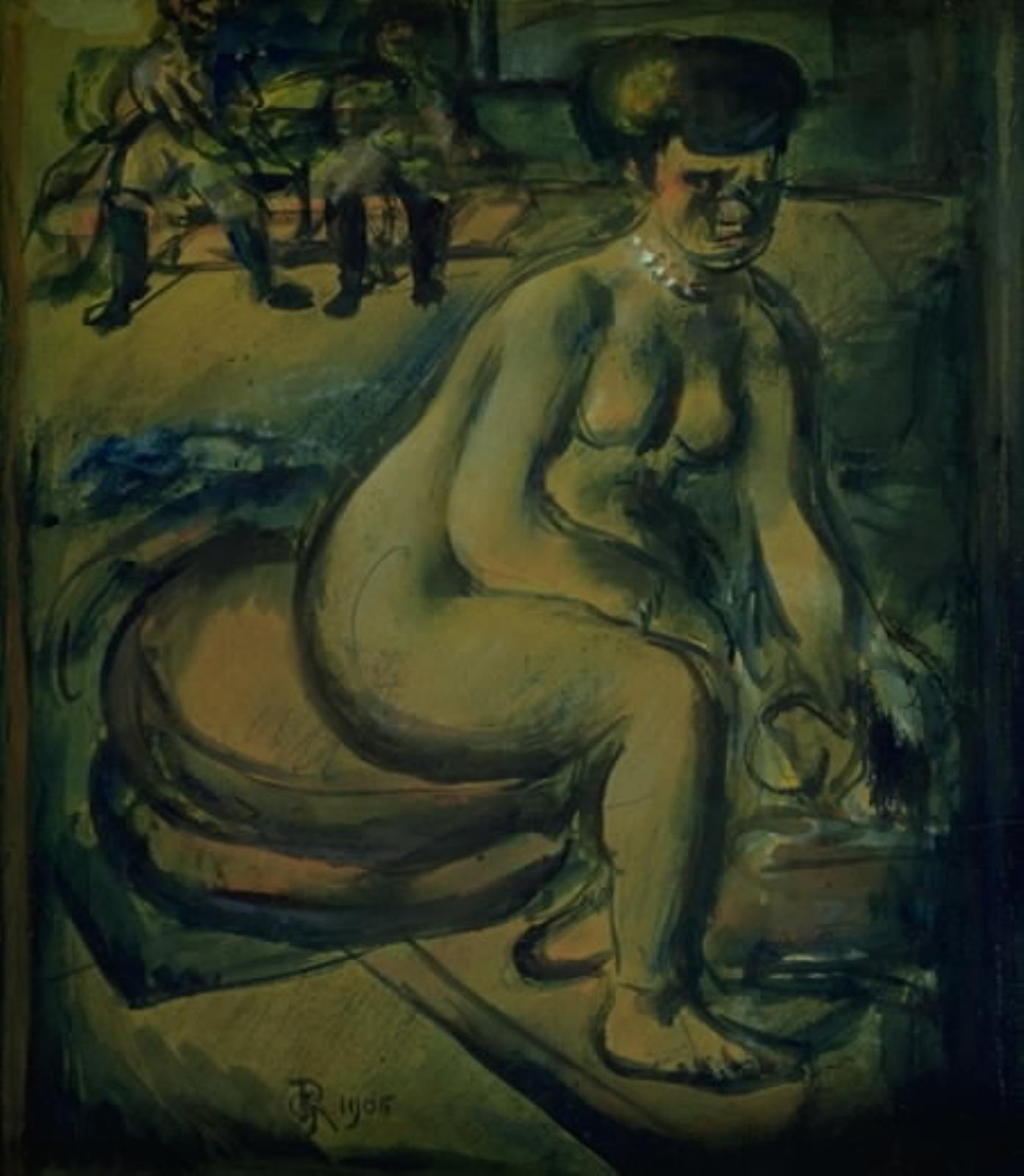 Nøgen kvinde, Georges Rouault, 1906