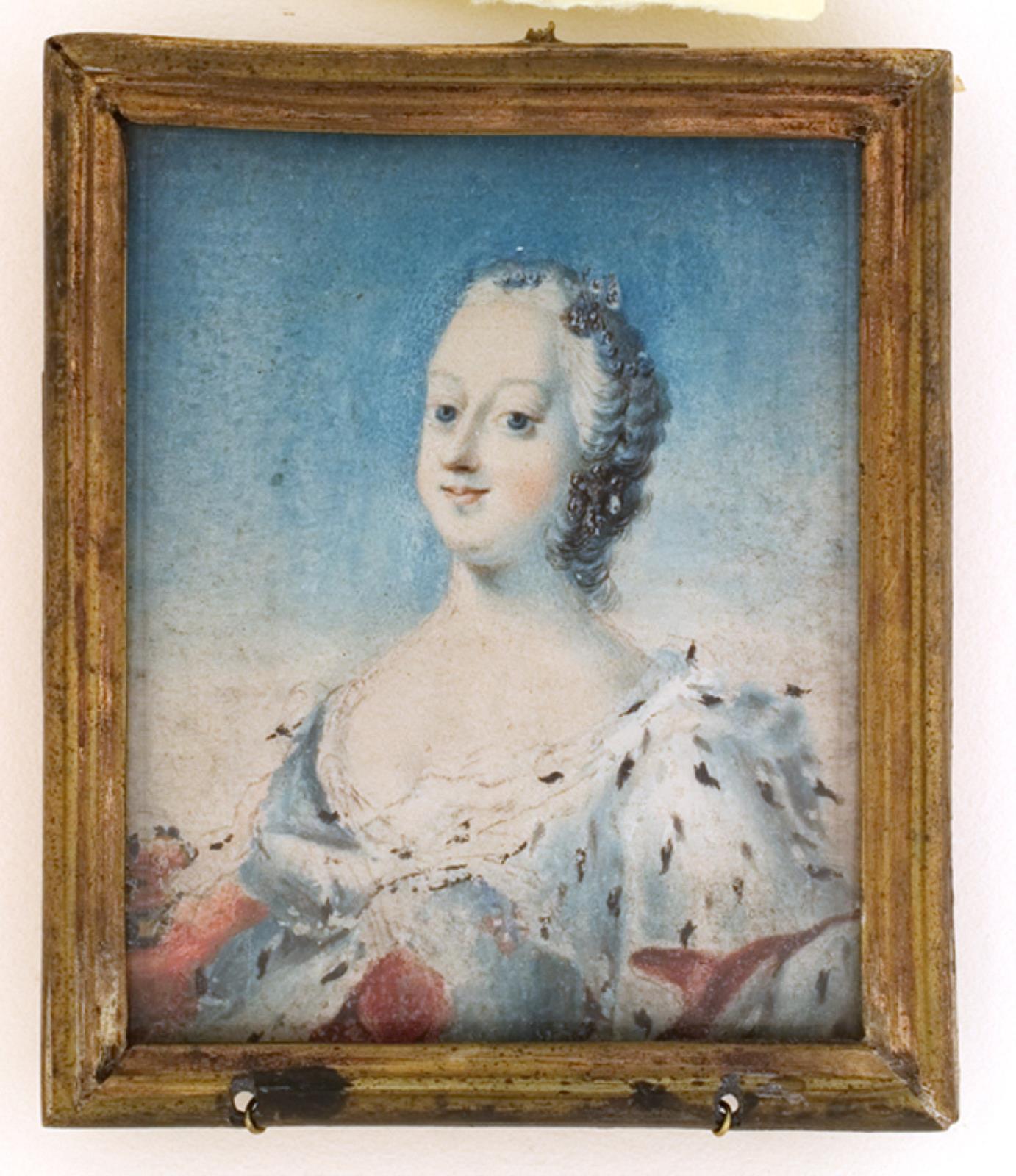 Portræt af Frederik V's dronning Louise