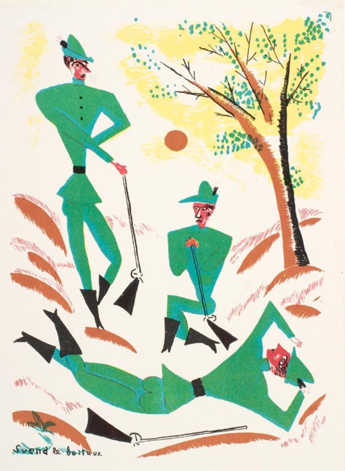 "le boiteux", Svend Johansen, 1918