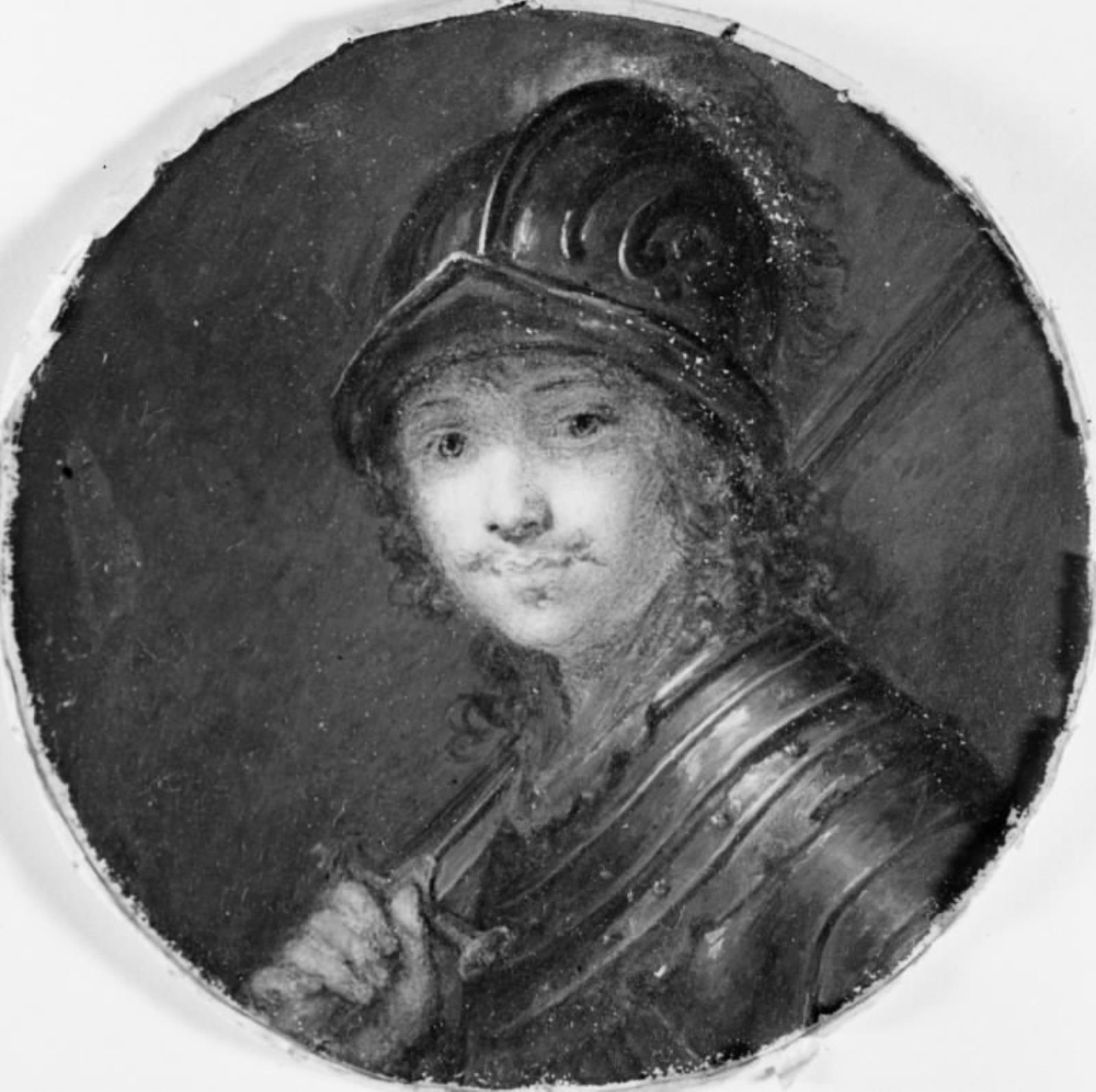 Ung kriger med sværd