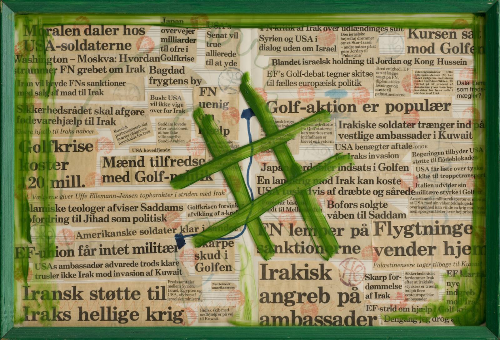 Krigsteater/"the caught war", Henning Christiansen, 1991
