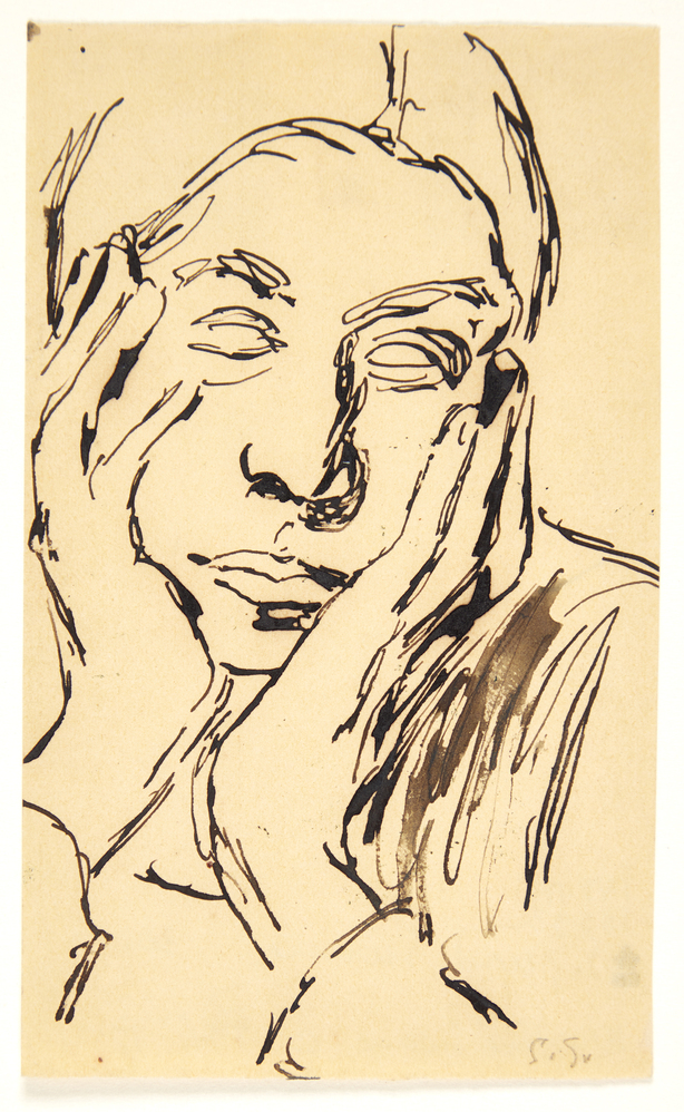 Portræt af Christine Swane, Sigurd Swane, 1909-1912