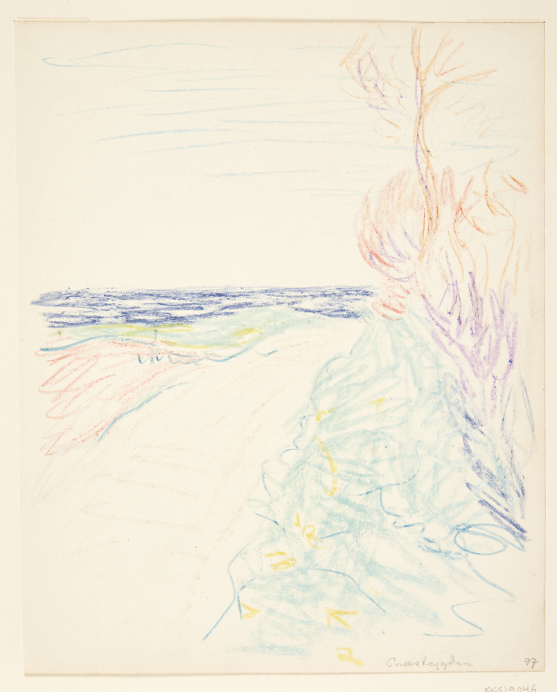 Præstegyden mod Storebælt, Sigurd Swane, 1916