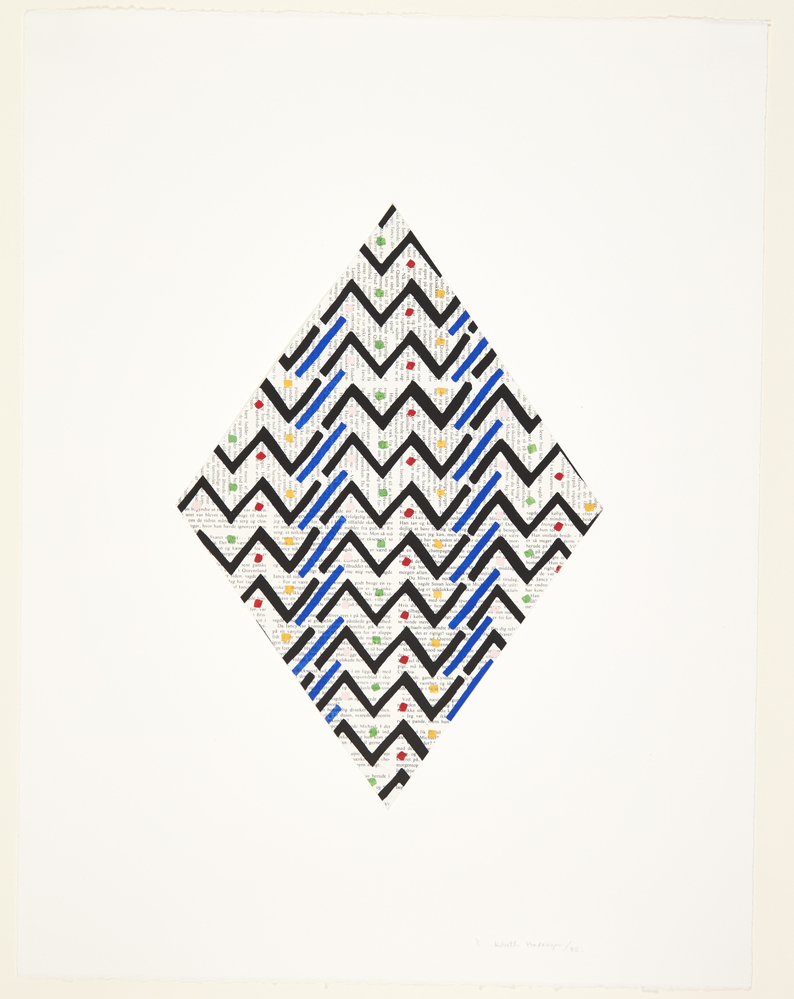 Uden titel, Lisbeth Hedeager, 1985