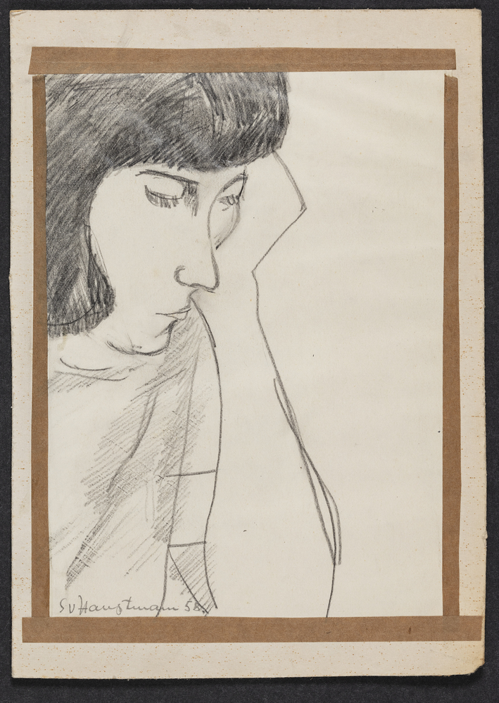 Portræt af Pam, Sven Hauptmann, 1958