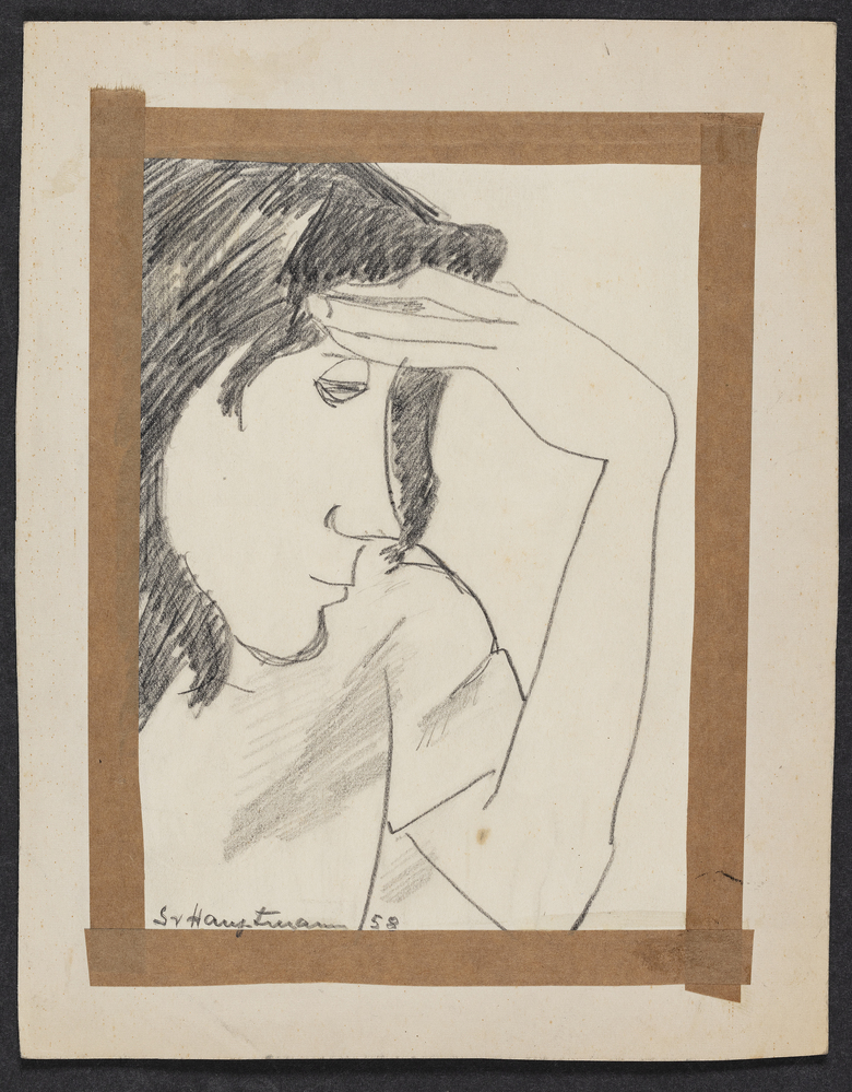 Portræt af Pam, Sven Hauptmann, 1958