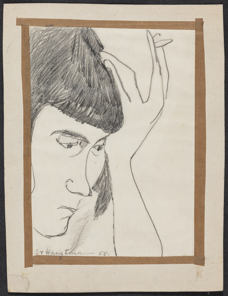 Portræt af Pam, Sven Hauptmann, 1958