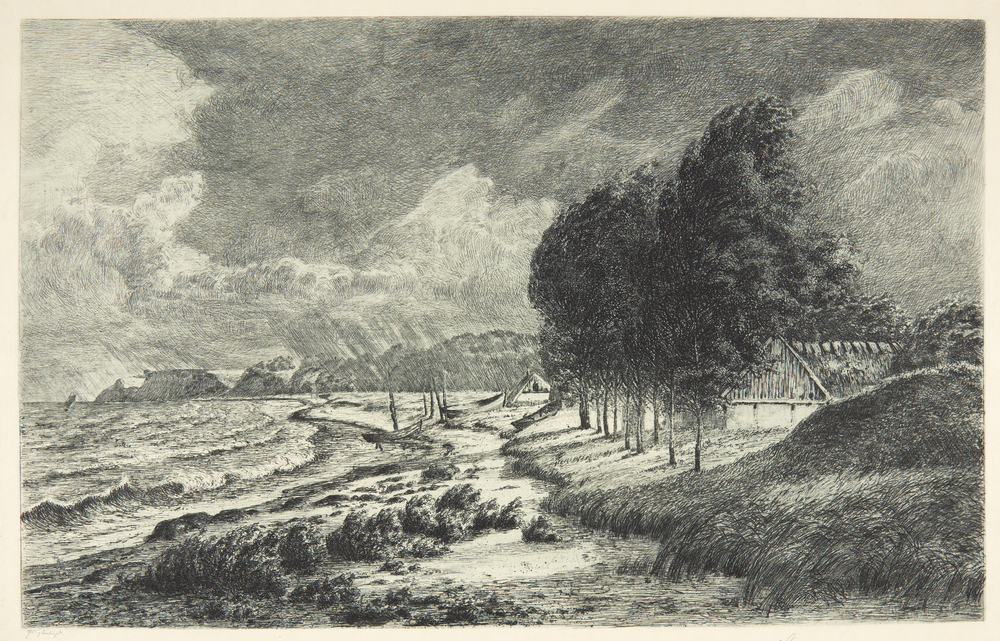 Blæst og regn, Louise Ravn-Hansen, 1898