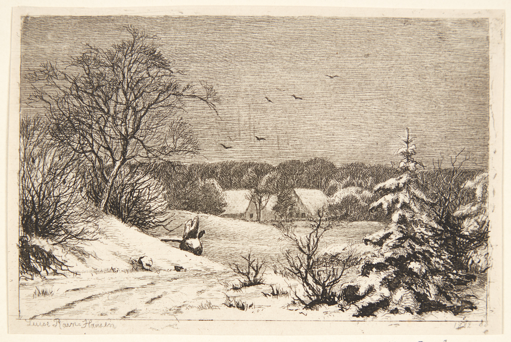 Vinter. Fredskærsminde